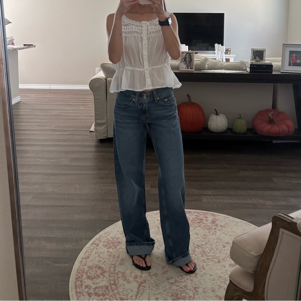 Levi's Women's Super Low Baggy Jeans